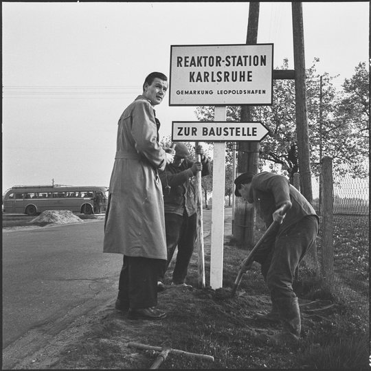Wegweiser zur Reaktorstation