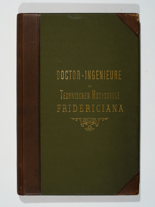 Großes Promotionsbuch der Technischen Hochschule Karlsruhe