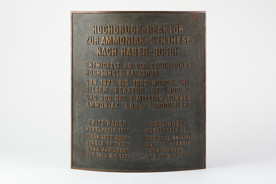 Gedenktafel zur Würdigung der Ammoniaksynthese