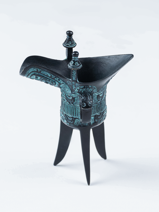 Replik eines chinesischen Tuschefässchens. KIT-Archiv. Fotografie: Amadeus Bramsiepe.