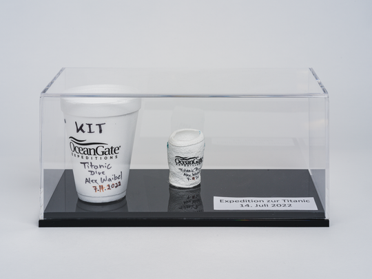 Trinkbecher eines Forschungsreisenden