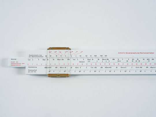 Strahlenschutz-Rechenschieber