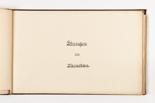 Ferdinand Lehn: Übungszeichnungen aus dem Bauingenieurstudium, Seite 16.