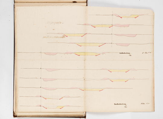Ferdinand Lehn: Übungszeichnungen aus dem Bauingenieurstudium, Seite 23.