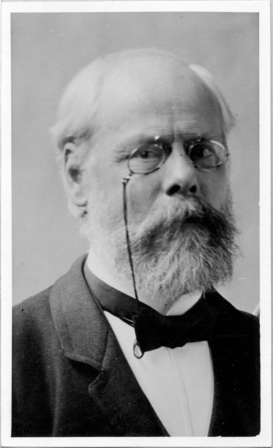 August Schleiermacher, Professor für Elektrotechnik, ca. 1925, Fotografie unbekannter Urheberschaft. KIT-Archiv 28010/I 2904.