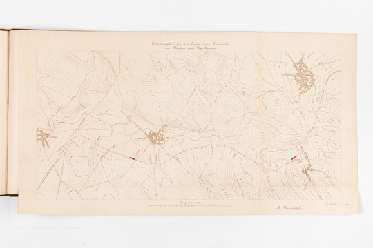 Ferdinand Lehn: Übungszeichnungen aus dem Bauingenieurstudium, Seite 31.