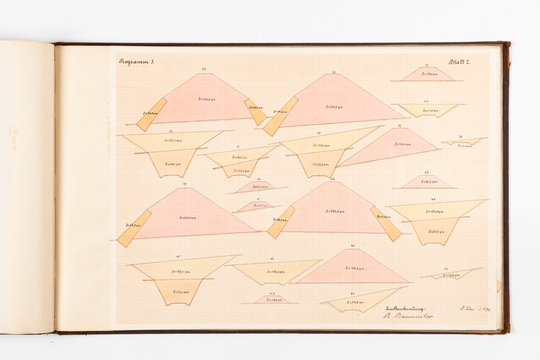 Ferdinand Lehn: Übungszeichnungen aus dem Bauingenieurstudium, Seite 33.