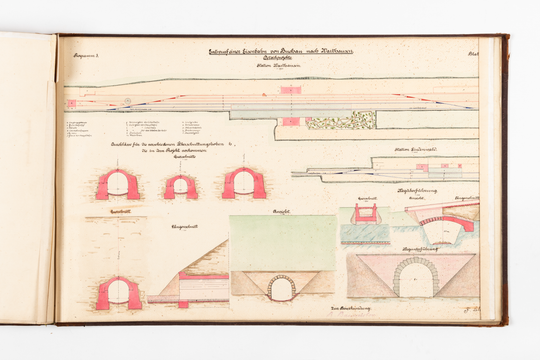 Ferdinand Lehn: Übungszeichnungen aus dem Bauingenieurstudium, Seite 37.