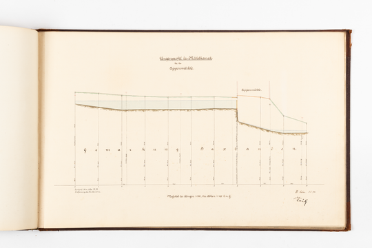 Ferdinand Lehn: Übungszeichnungen aus dem Bauingenieurstudium, Seite 39.