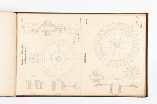 Ferdinand Lehn: Übungszeichnungen aus dem Bauingenieurstudium, Seite 42.
