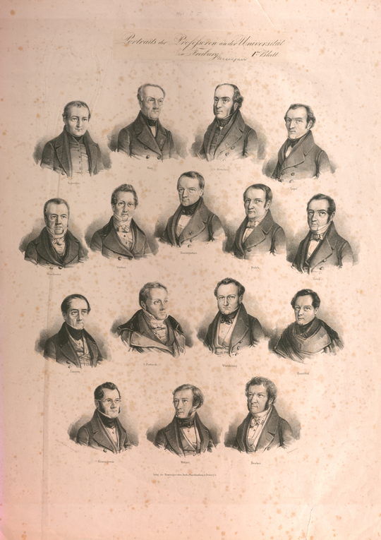 Gründungsurkunde Großherzog Ludwigs I. von Baden, 07.10.1825, 34,5 × 23,5 cm, Papier, Seite 3 (Blatt 2r). Generallandesarchiv Karlsruhe 235/4106.