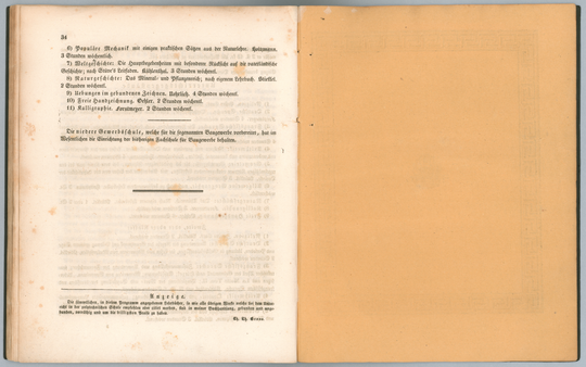 Programm der Großherzoglich Badischen Polytechnischen Schule Karlsruhe für das Jahr 1832-33, Seite 34.